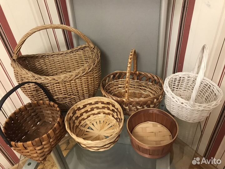 Корзина плетеная