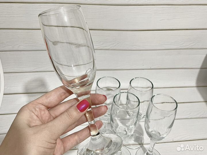 Бокал для шампанского 5 шт