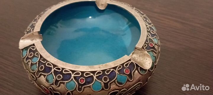 Пепельница клуазоне