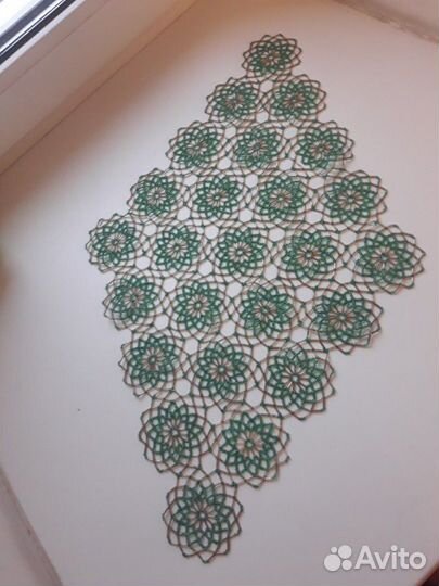 Скатерть бисером