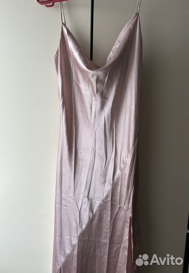 Платье вечернее шелковое