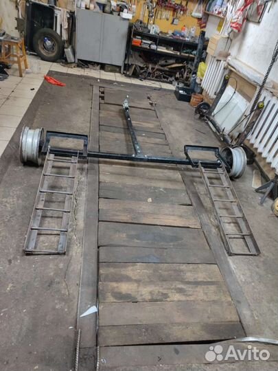 Разборный автоподкат для перевозки авто пэ