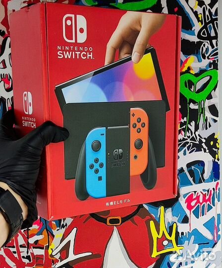 Nintendo Switch oled White/Neon