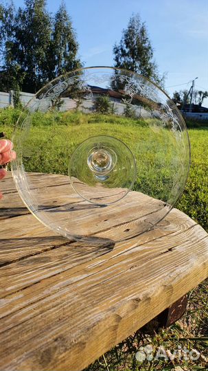 Старинная ваза фруктовница конфетница