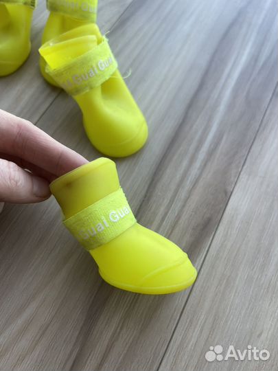 Непромокаемы ботинки - сапоги для собак