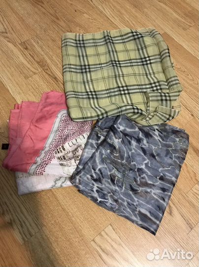 Три шёлковых платка codello,Laura Biagiotti