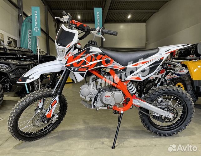 Питбайк kayo TT125EM basic (электростартер)