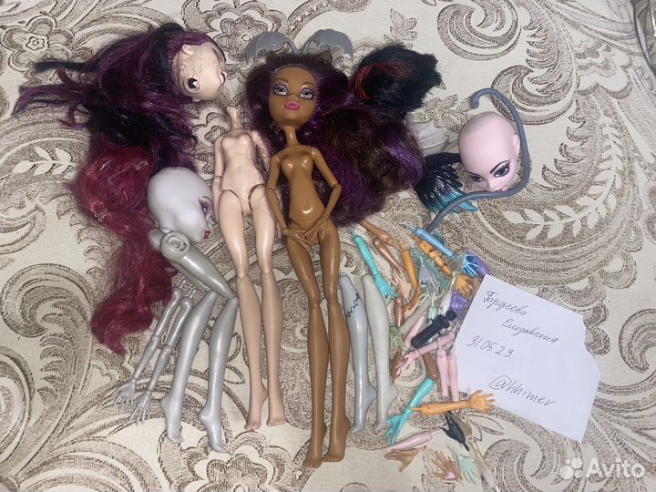 Куклы эвер автер хай и монстр хай, запчасти