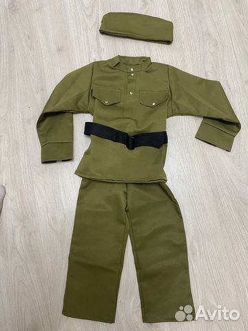 Детский военный костюм