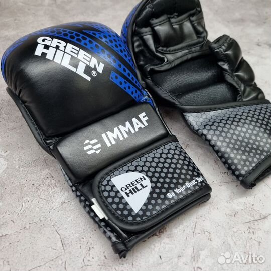 Перчатки для мма Крабы Green Hill