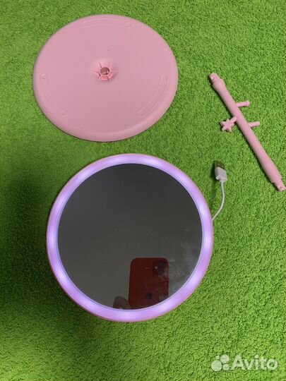 Зеркало настольное с подсветкой для макияжа