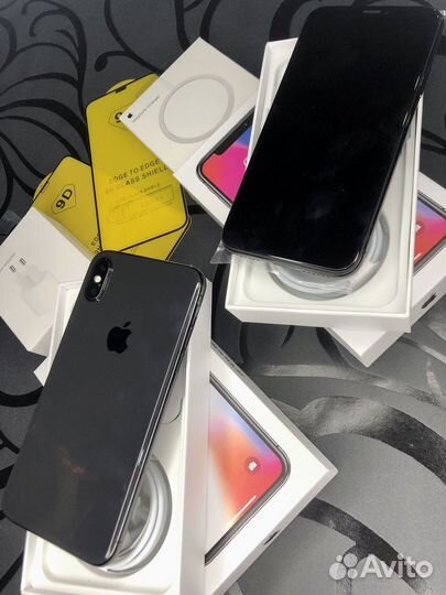 iPhone X 256 в идеале акб100