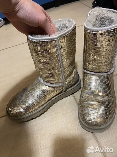 UGG женские с пайетками