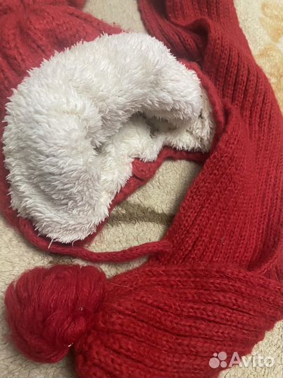 Комплект шапка, шарф