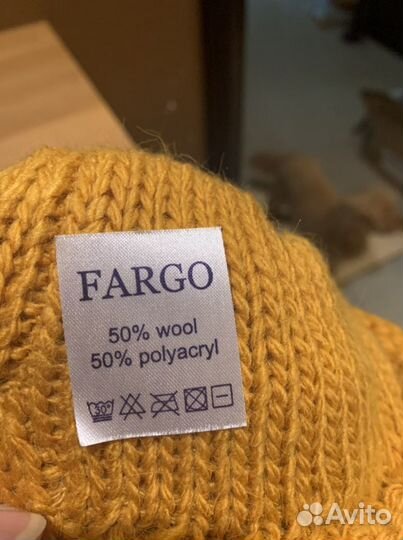 Комплект шапка и шарф новый