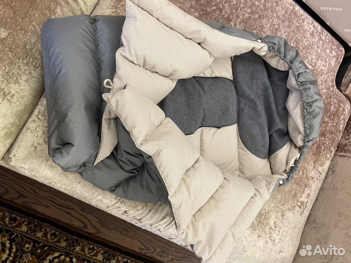 Зимний конверт в коляску