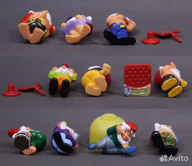 Гномы умывающиеся / утренние 1991 г. Киндер