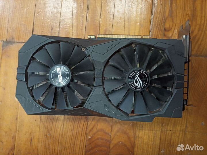 Видеокарта rx 580 8gb asus 2048sp