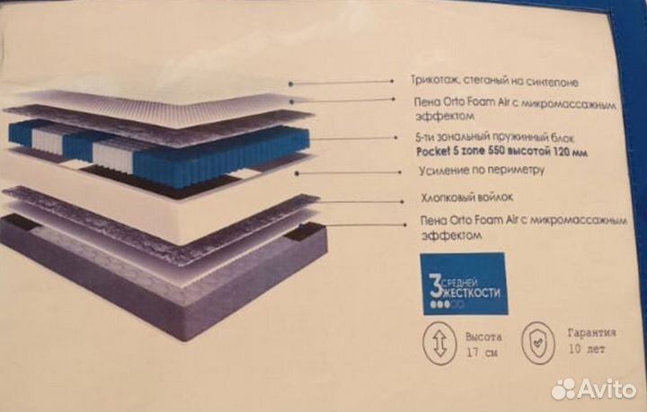 Матрас аскона