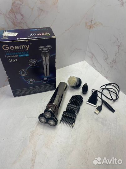 Беспроводная электробритва Geemy 4 в 1