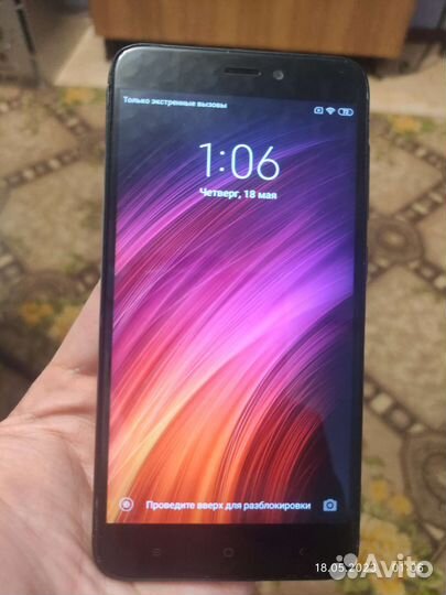Телефон Xiaomi redmi 4x 2/16