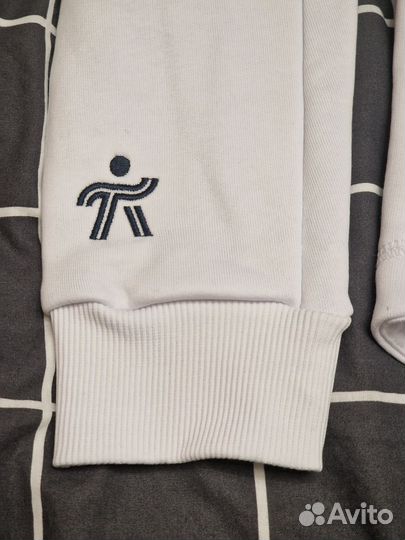 Спортивный костюм (Белая кофта + синие штаны)