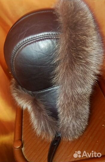 Шапка женская песец