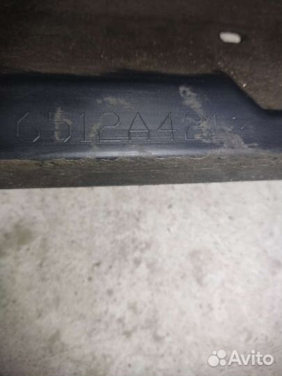 Накладка на порог Mitsubishi outlander 3 gf