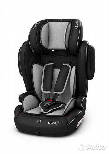 Автокресло 9-36 кг Osann Flux isofix Grey Melange
