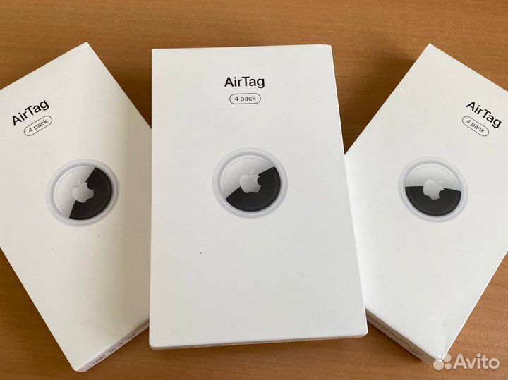 Apple airtag 4шт эпл метка айртаг ориг