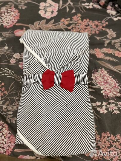 Конверт на выписку для мальчика весна осень