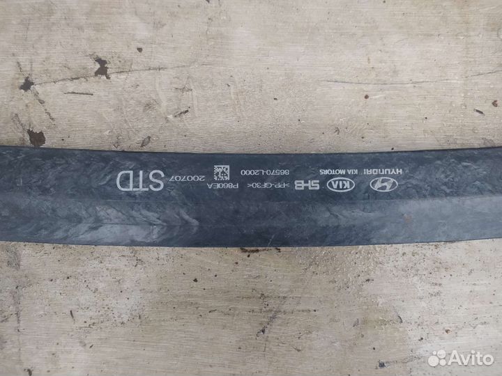 Усилитель переднего бампера нижний Kia K5