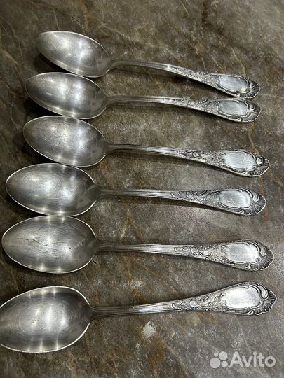 Ложки столовые мельхиор СССР