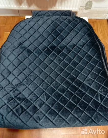 Накидки на сидения чехлы велюр алькантара