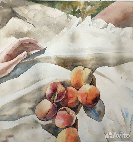 Картина акварелью 