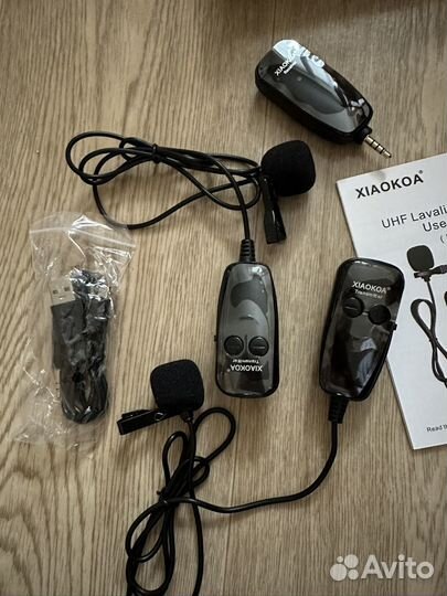 Микрофон петличный xiaokoa N81-UHF