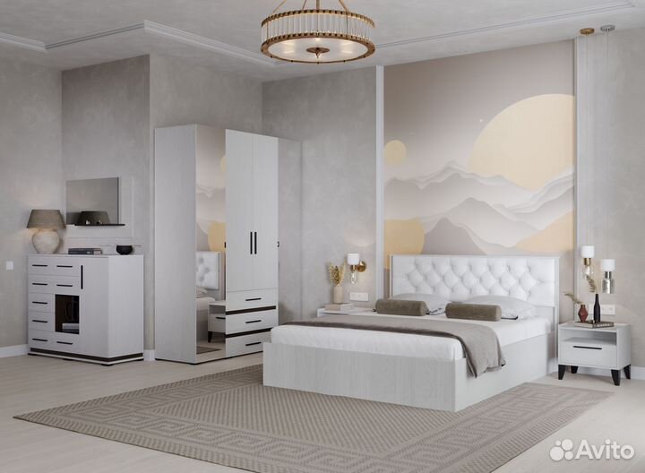 Тумба прикроватная с ящиком