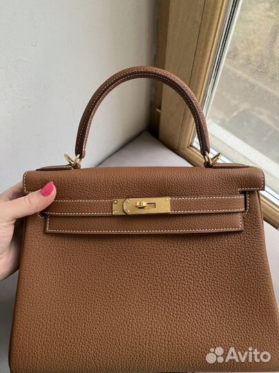 Сумка Hermes Kelly 28 gold