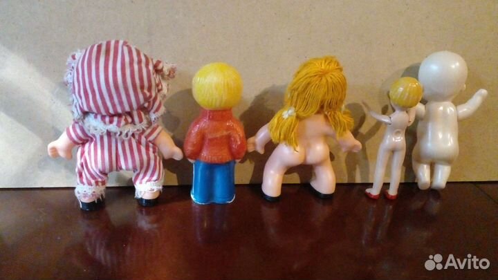 Маленькие куклы, пупсы СССР, цена за всех кукол