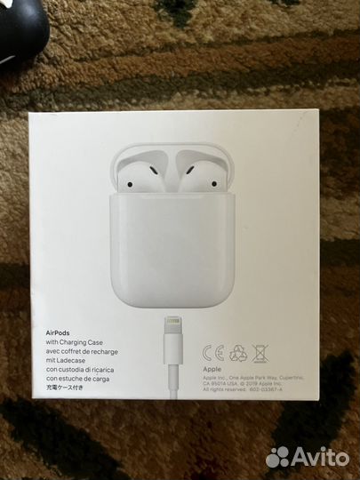 Наушники apple airpods 2