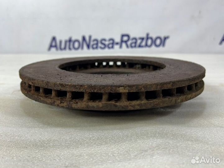 Диск тормозной вентилируемый передний Toyota