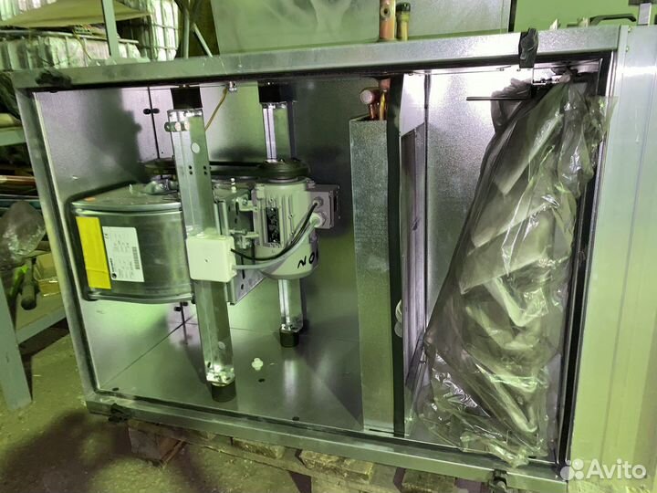 Приточная Вентиляция 1200 м3 водяным нагревателем