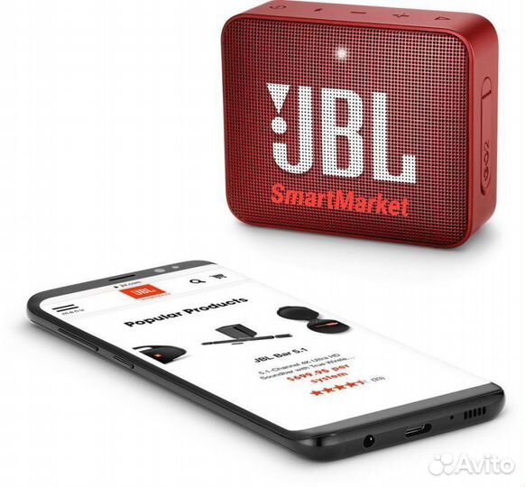 Портативная беспроводная Bluetooth-колонка JBL GO