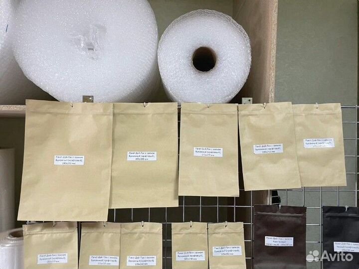 Пакет дой пак, прозрачный, 160х250 мм