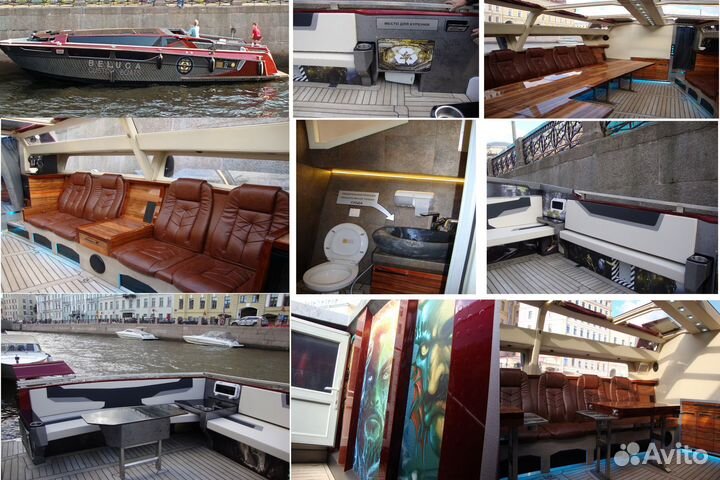 Аренда большого катера премиум-класса, 2022г