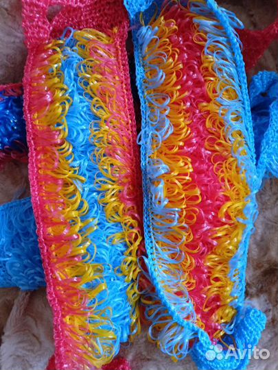 Мочалка ручной работы