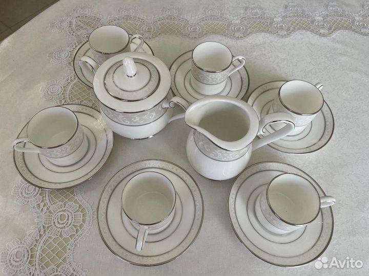 Сервиз кофейный фарфоровый noritare