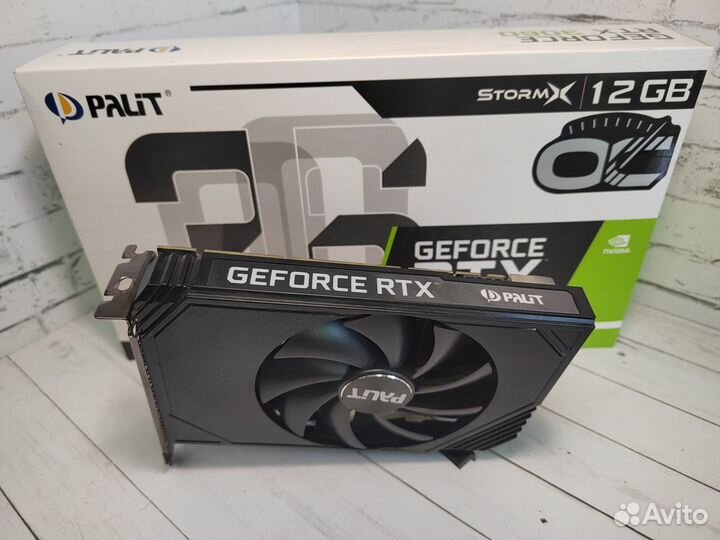 Видеокарта RTX 3060 Palit StormX OC 12GB