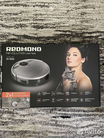 Робот пылесос redmond rv r500