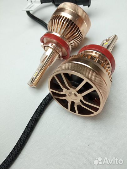 Светодиодные лампы в фары Сарити T3 H11